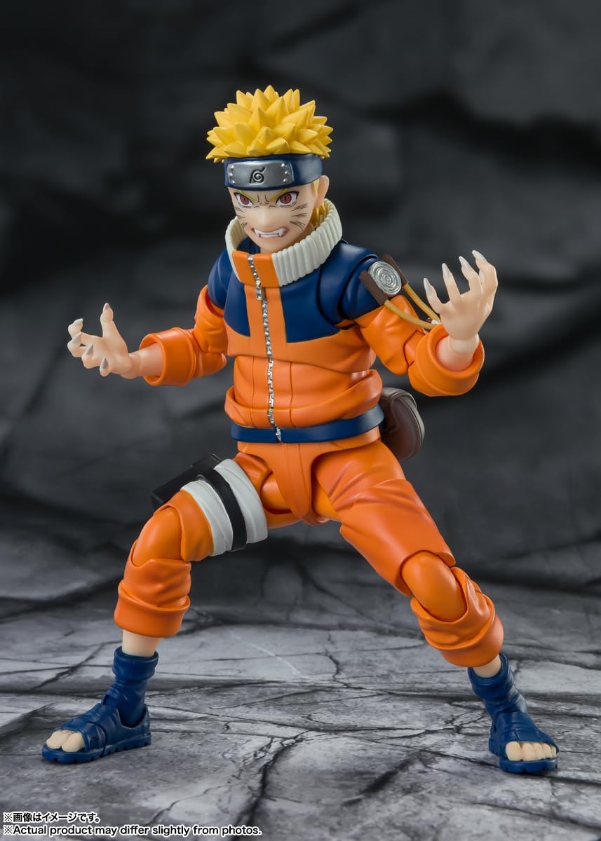 TAMASHII NATIONS FIGURA DE ACCIÓN NARUTO UZUMAKI, COLECCIÓN S.H.FIGUARTS - 3