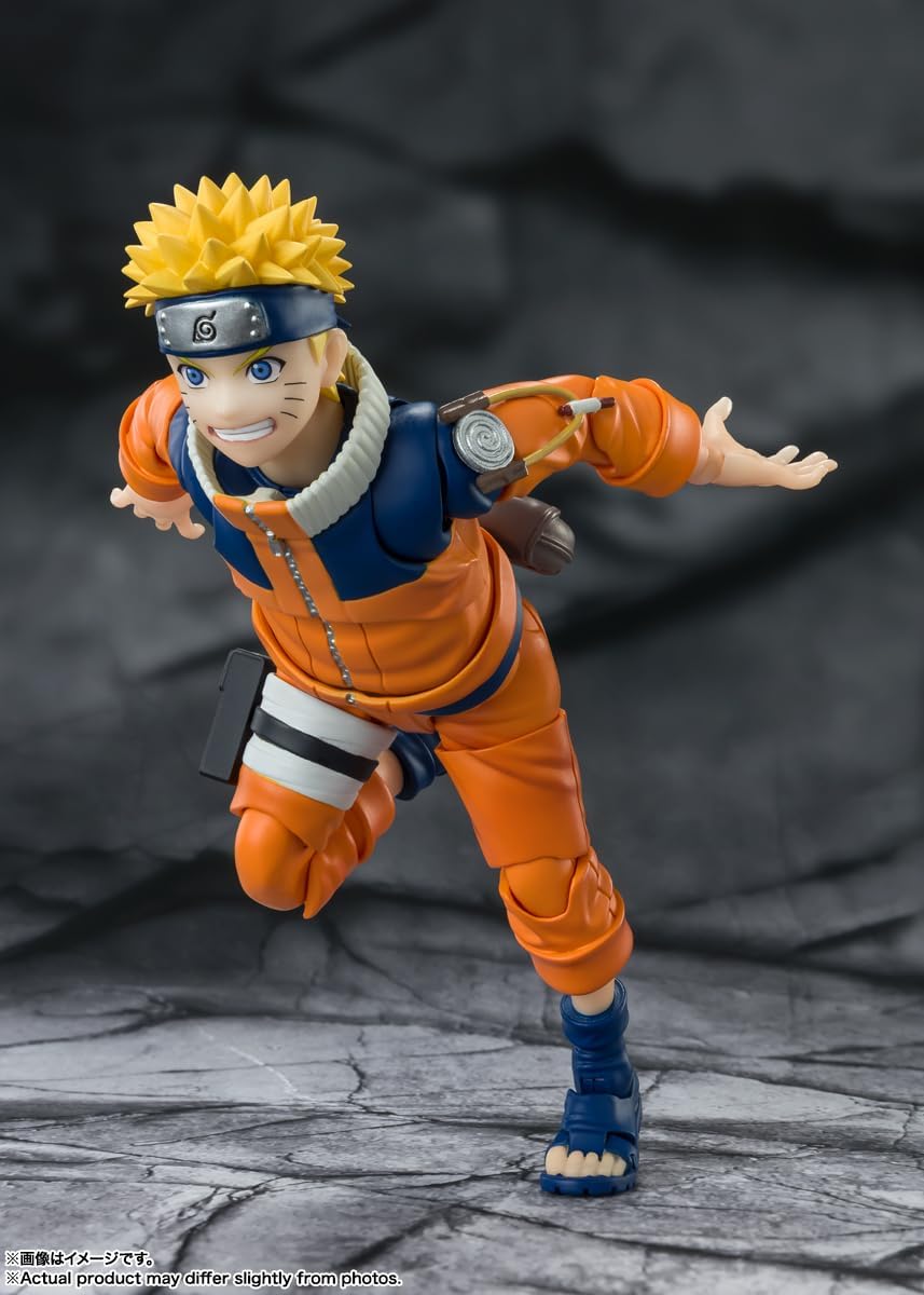 TAMASHII NATIONS FIGURA DE ACCIÓN NARUTO UZUMAKI, COLECCIÓN S.H.FIGUARTS - 4