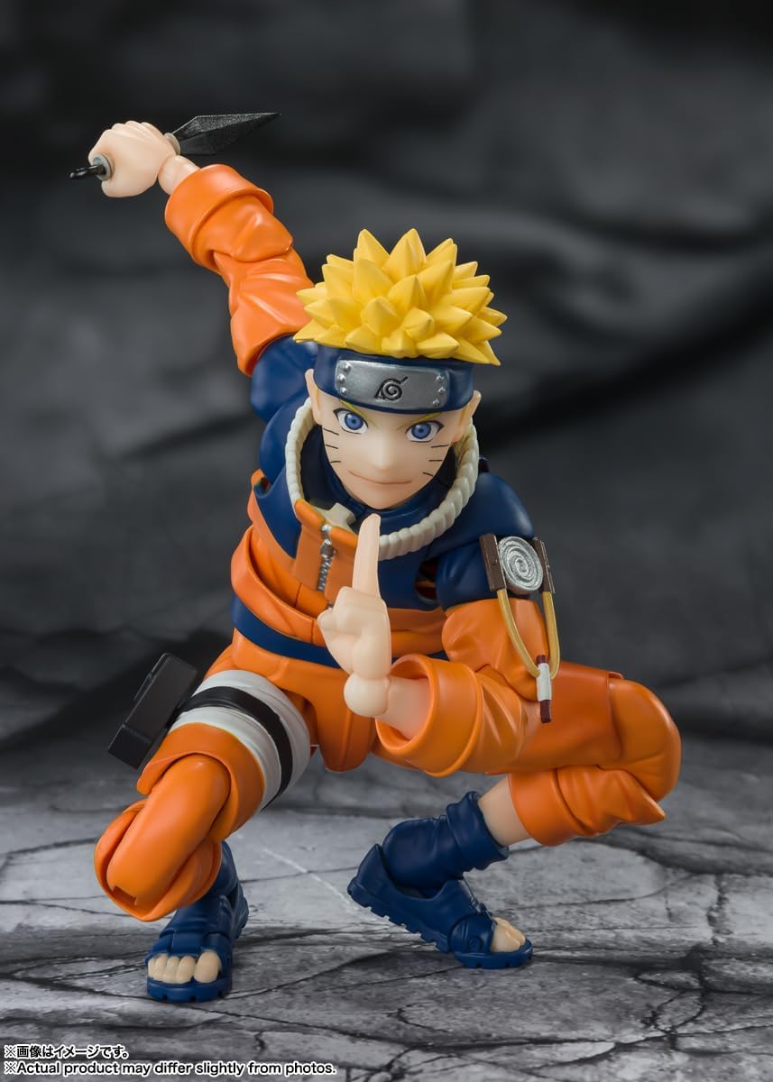 TAMASHII NATIONS FIGURA DE ACCIÓN NARUTO UZUMAKI, COLECCIÓN S.H.FIGUARTS - 5