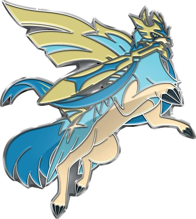 POKEMON CROWN ZENITH SHINY ZACIAN COLECCIÓN DE FIGURAS PREMIUM - 4