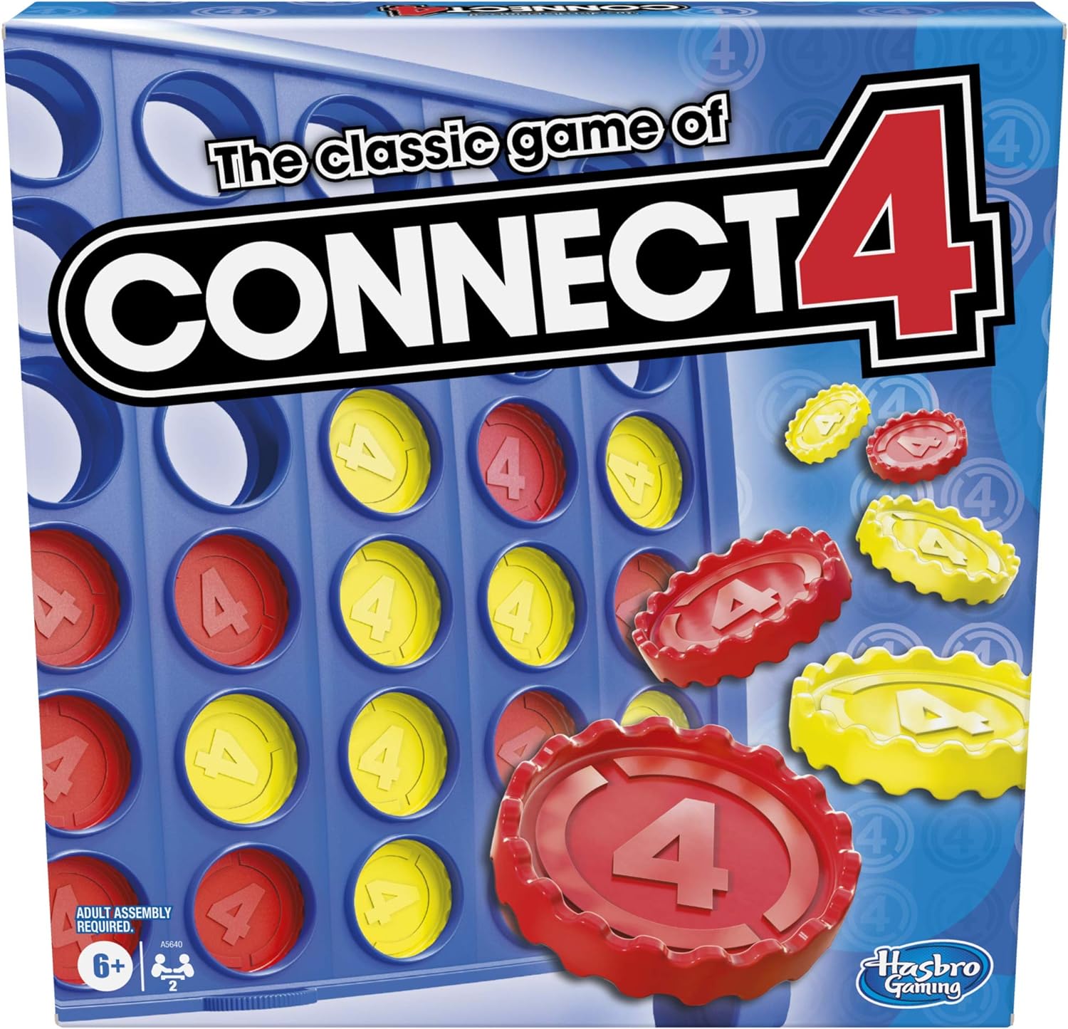 JUEGO CONECTOR DE 4 DE HASBRO, TALLA ÚNICA , MULTICOLOR - 1
