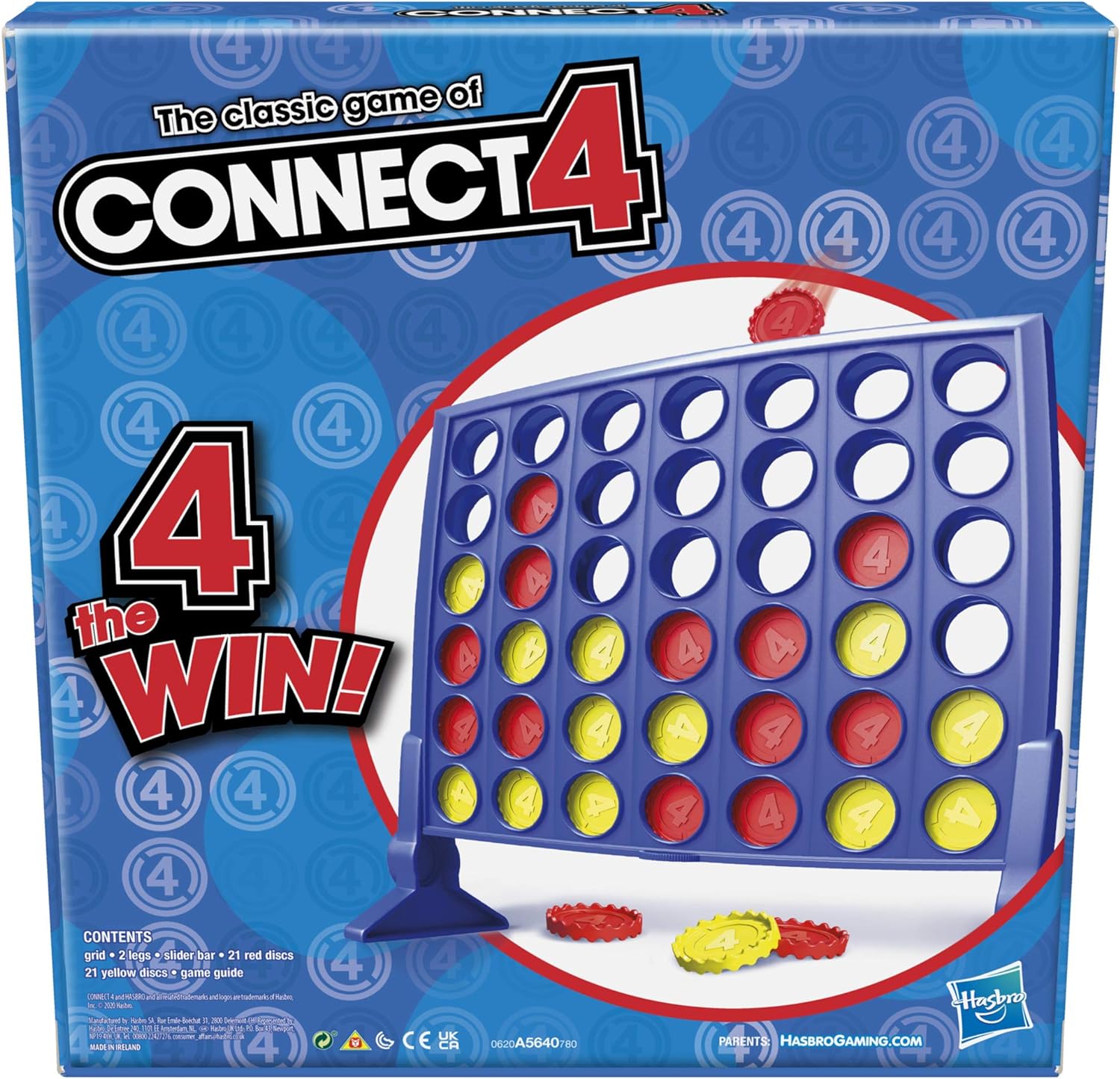 JUEGO CONECTOR DE 4 DE HASBRO, TALLA ÚNICA , MULTICOLOR - 3