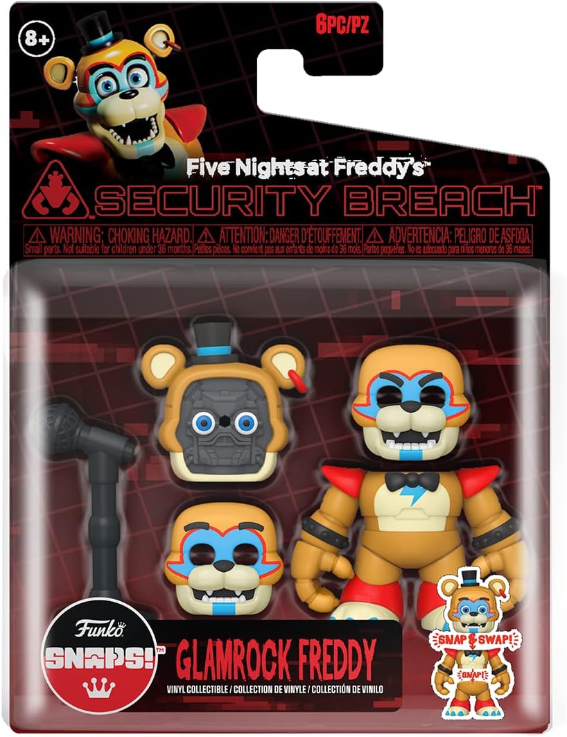 FUNKO SNAPS!: CINCO NOCHES EN FREDDY'S - GLAMROCK FREDDY - 2