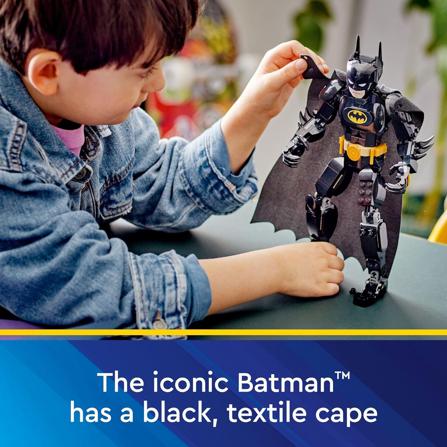 LEGO DC BATMAN FIGURA DE ACCIÓN PARA CONSTRUIR, JUGUETE TOTALMENTE ARTICULADO CON CAPA Y DETALLES AUTÉNTICOS DE LA PELÍCULA - 3