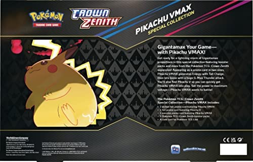 POKÉMON TCG: COLECCIÓN ESPECIAL CROWN ZENITH - PIKACHU VMAX - 3