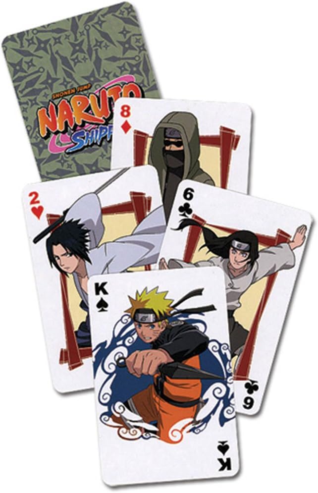 NARUTO SHIPPUDEN - JUEGO DE CARTAS ESTÁNDAR - 1