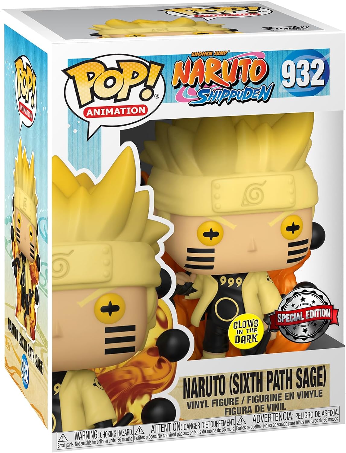 FUNKO POP! MUÑECOS DE SERIES DE ANIMACIÓN - FIGURITA DE NARUTO: NARUTO 6 PATH SAGE - 1