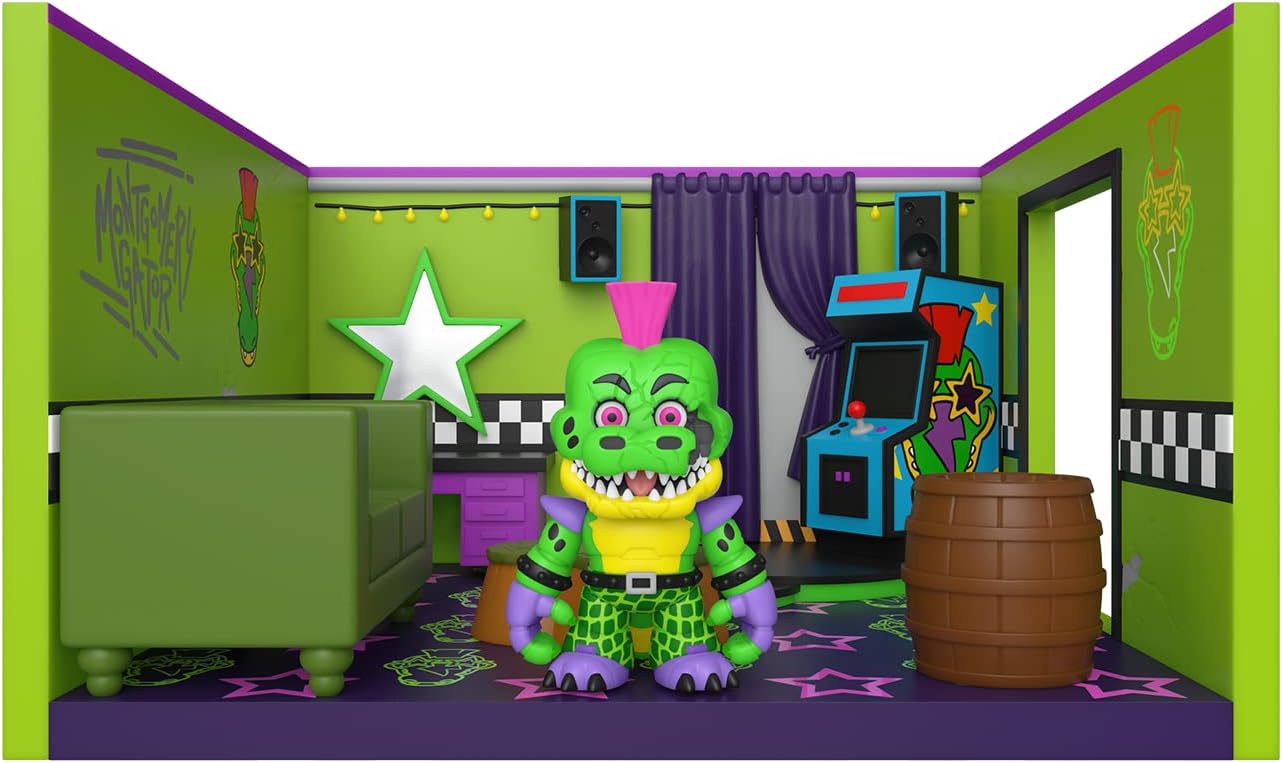 FUNKO SNAPS!: CINCO NOCHES EN FREDDY'S - MONTGOMERY GATOR CON VESTIDOR - 1