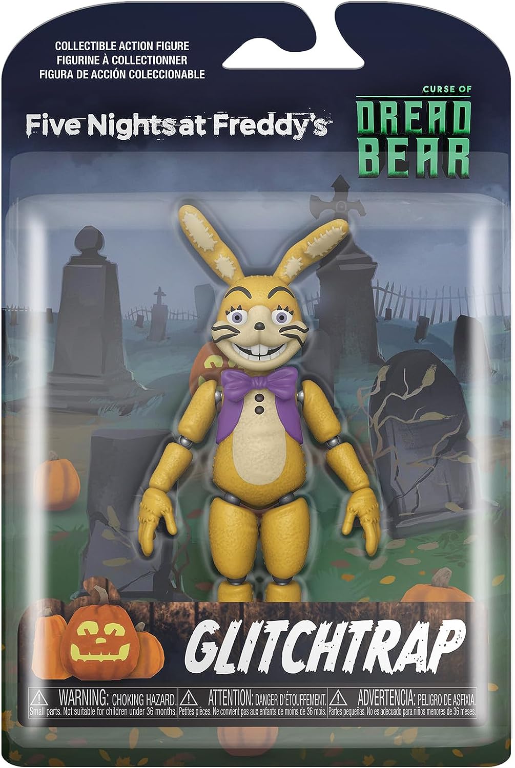 POP FUNKO FIGURA DE ACCIÓN: FIVE NIGHTS AT FREDDY'S DREADBEAR - GLITCHTRAP, MULTICOLOR (56187) - 1