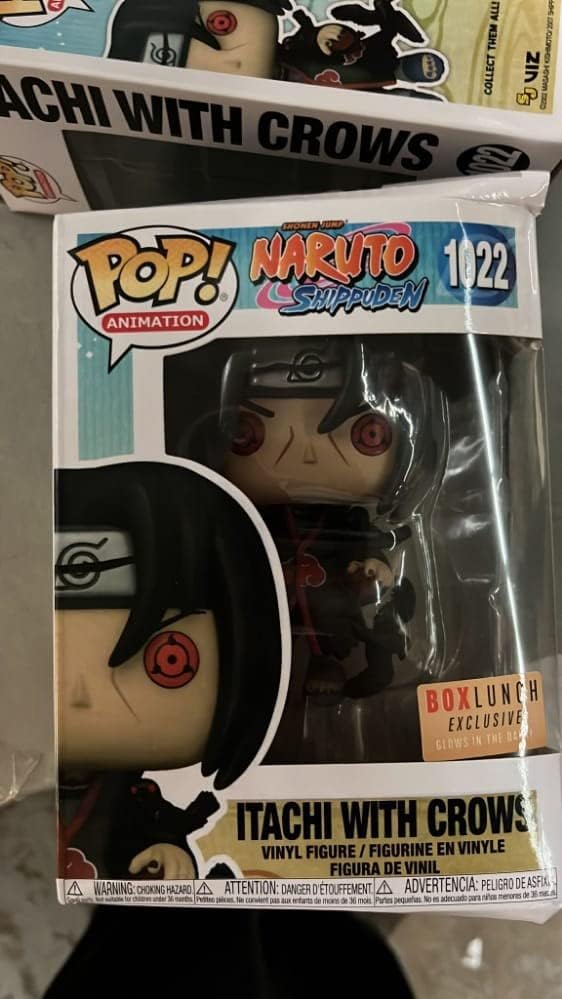 FUNKO POP! ANIMACIÓN: NARUTO SHIPPUDEN - ITACHI CON CUERVOS (EXCLUSIVO) VINILO POP - 3