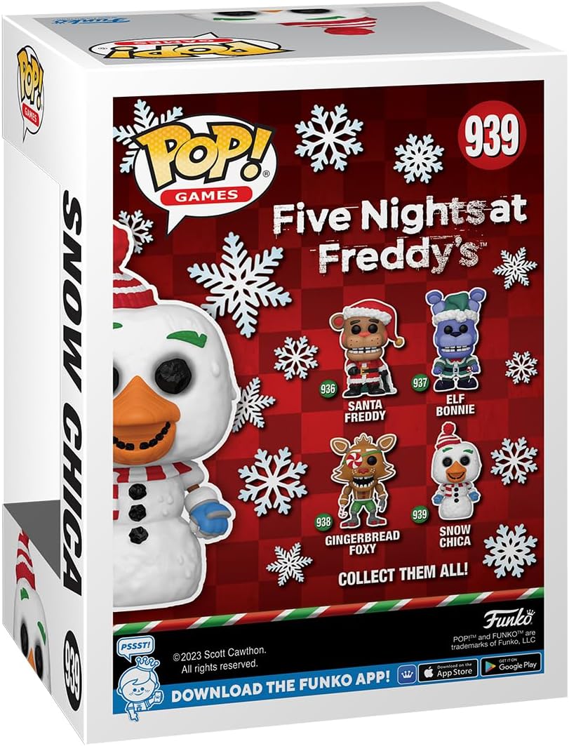 FUNKO POP! JUEGOS: CINCO NOCHES EN LAS VACACIONES DE FREDDY - SNOW CHICA - 3