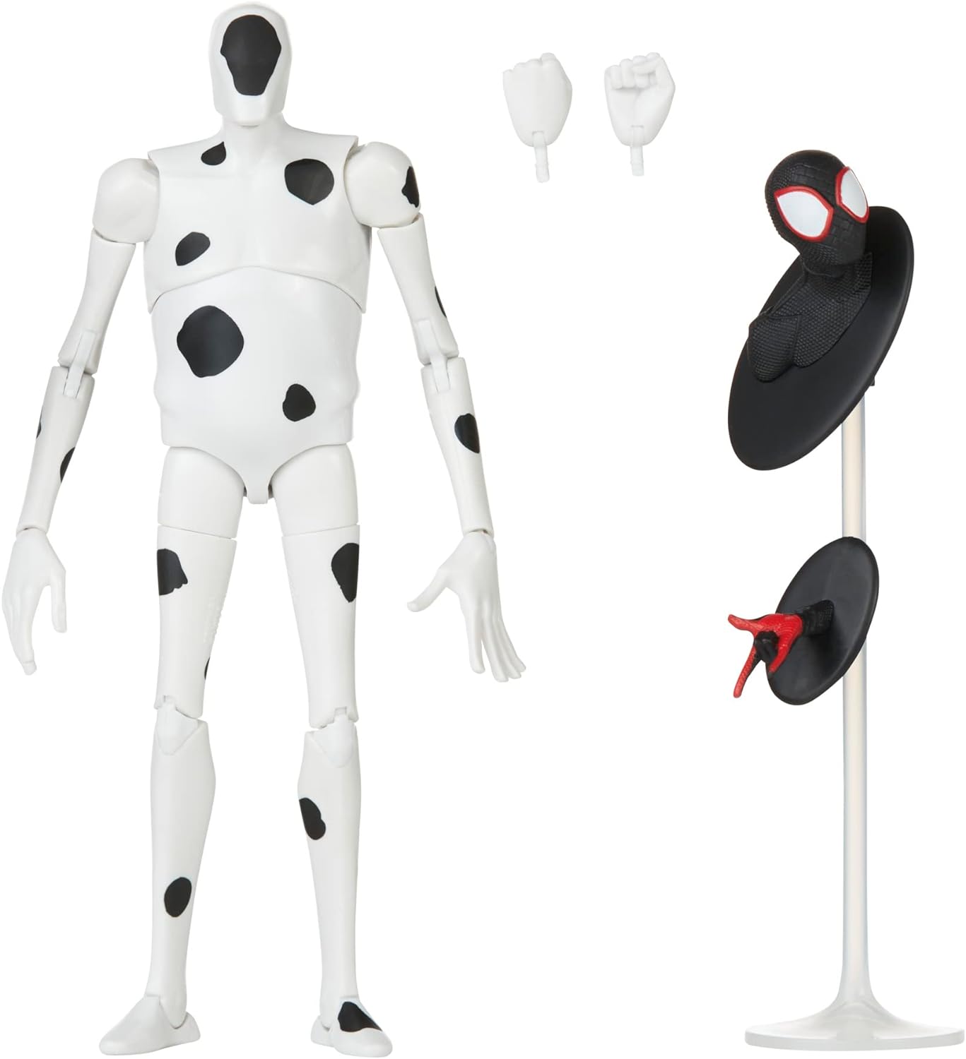 MARVEL SPIDER-MAN LEGENDS SERIES ACROSS THE SPIDER-VERSE THE SPOT - FIGURA DE ACCIÓN DE 6 PULGADAS, 5 ACCESORIOS, COLOR BLANCO - 1