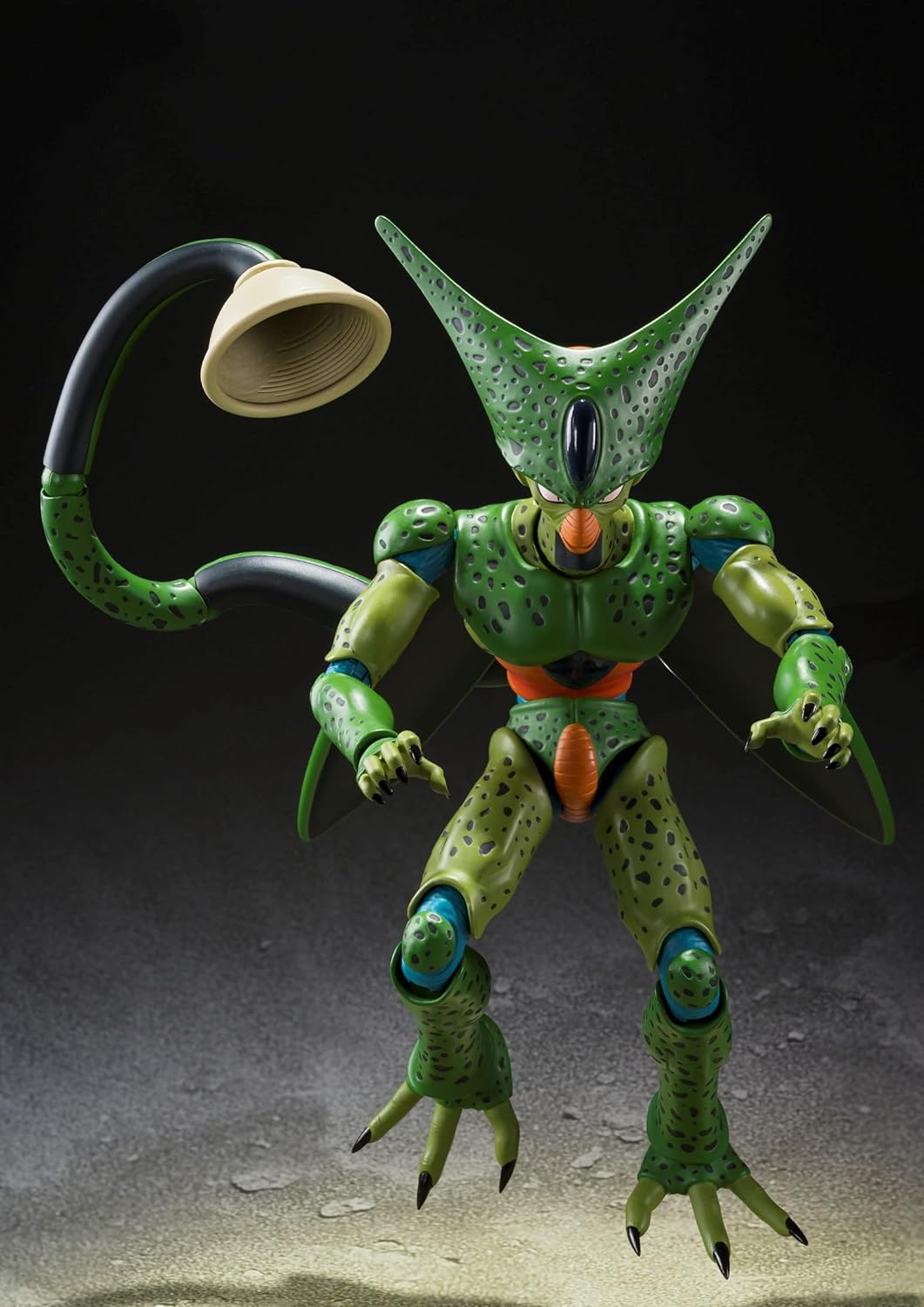 TAMASHII NATIONS - DRAGON BALL Z - FIGURA DE ACCIÓN CELL FIRST FORM, BANDAI SPIRITS S.H.FIGUARTS - 5
