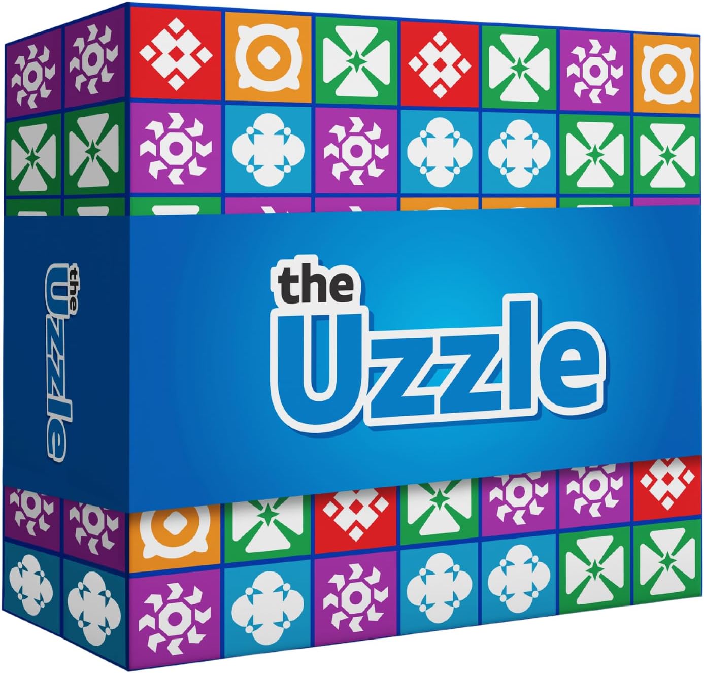 THE UZZLE JUEGO DE MESA 2.0, ADECUADOS PARA NIÑOS, ROMPECABEZAS DE BLOQUES DE PATRONES, JUEGOS DE CARTAS FAMILIARES - 1