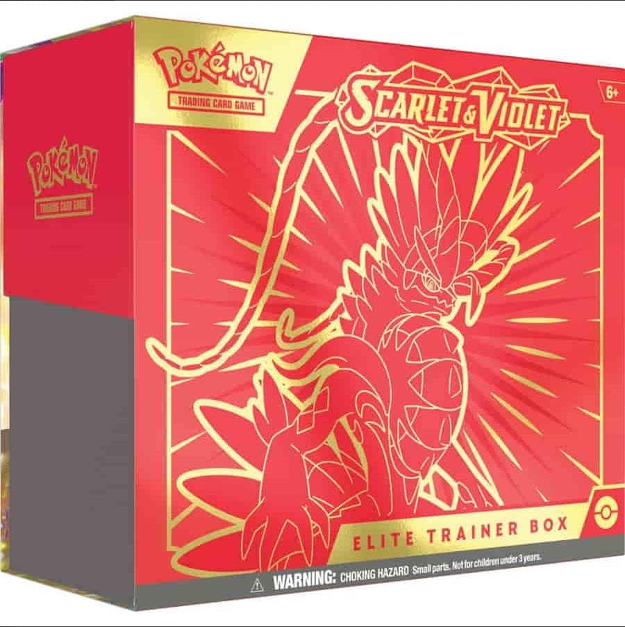 POKEMON TCG: SCARLET Y VIOLET ELITE TRAINER BOX (COLOR ALEATORIO) - 1