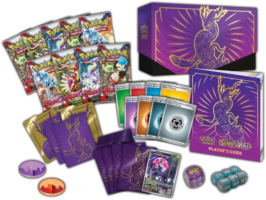 POKEMON TCG: SCARLET Y VIOLET ELITE TRAINER BOX (COLOR ALEATORIO) - 3