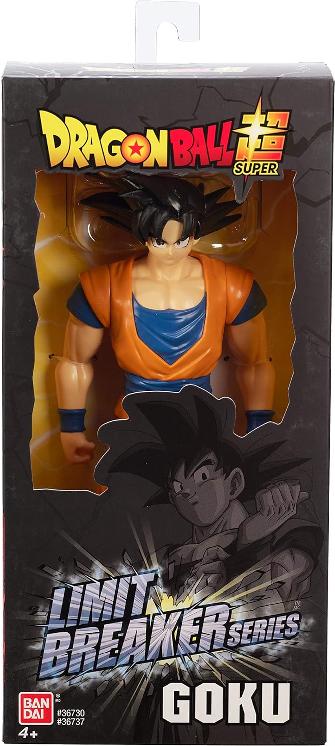 DRAGON BALL SUPER FIGURA DE ACCIÓN DE LIMIT BREAKER DE 12' - GOKU, NÚMERO DE MODELO: 36737 - 4