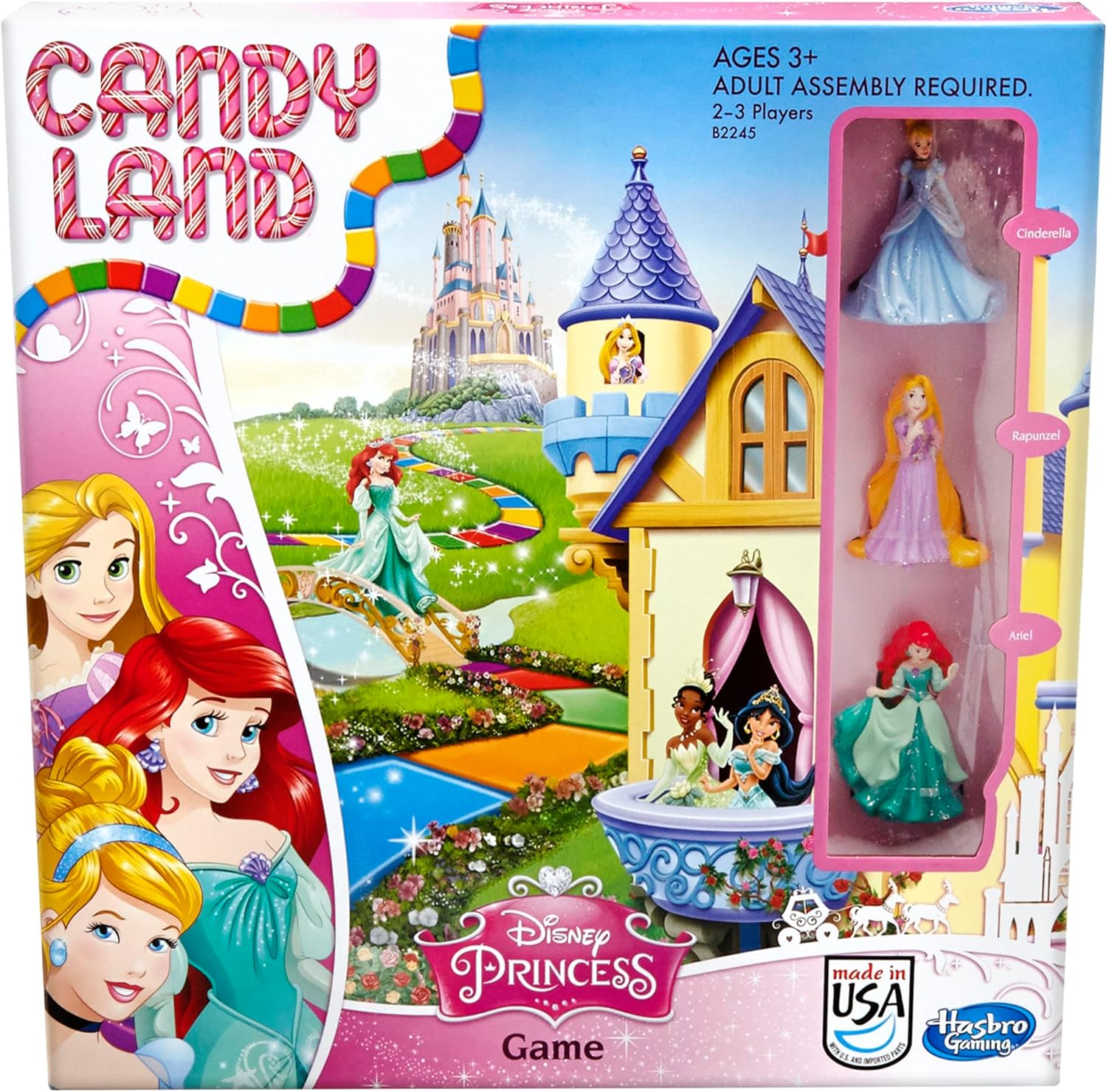 CANDY LAND JUEGO DE TABLERO DE EDICIÓN DISNEY PRINCESS (VERSIÓN US) - 1