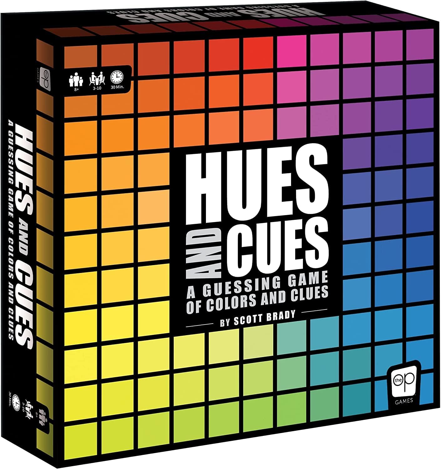 HUES AND CUES | JUEGO DE ADIVINANZAS DE COLORES VIBRANTES, PERFECTO PARA LA NOCHE DE JUEGOS EN FAMILIA | CONECTA PISTAS Y COLORES - 1