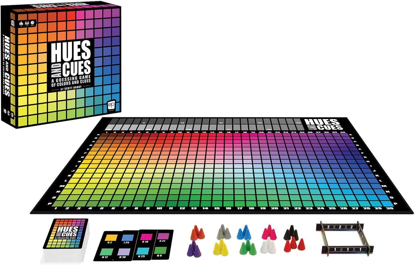 HUES AND CUES | JUEGO DE ADIVINANZAS DE COLORES VIBRANTES, PERFECTO PARA LA NOCHE DE JUEGOS EN FAMILIA | CONECTA PISTAS Y COLORES - 2