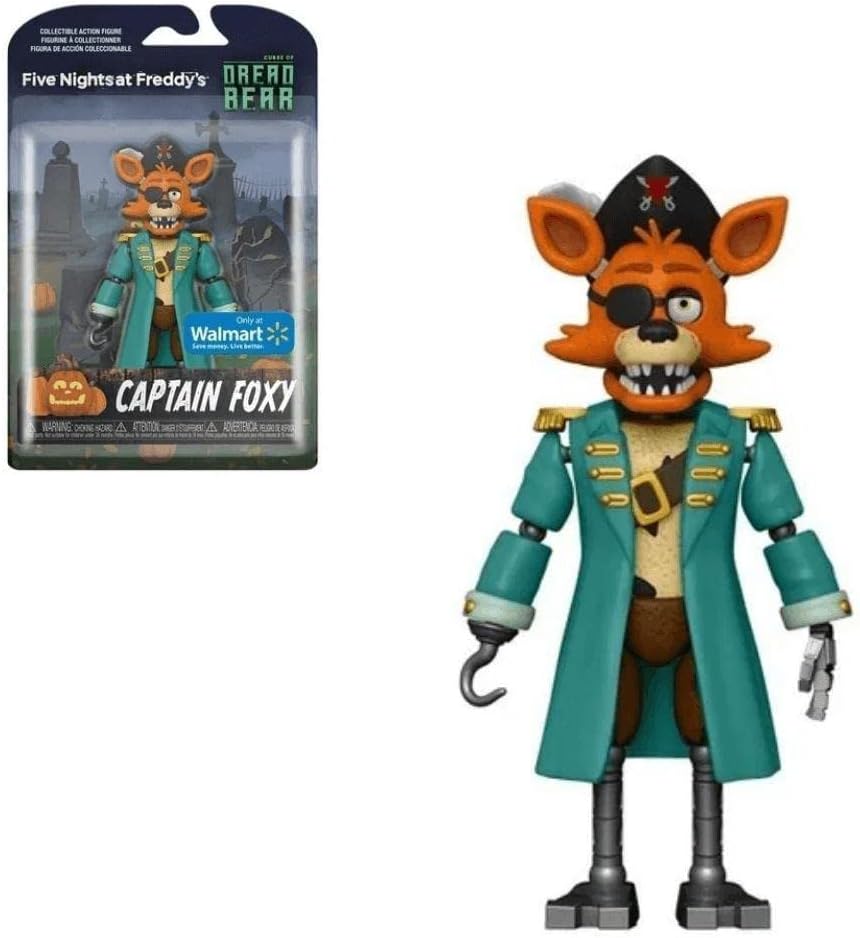 FUNKO FIGURA DE ACCIÓN: FIVE NIGHTS AT FREDDY'S: CURSE OF DREADBEAR - CAPITÁN FOXY - 1