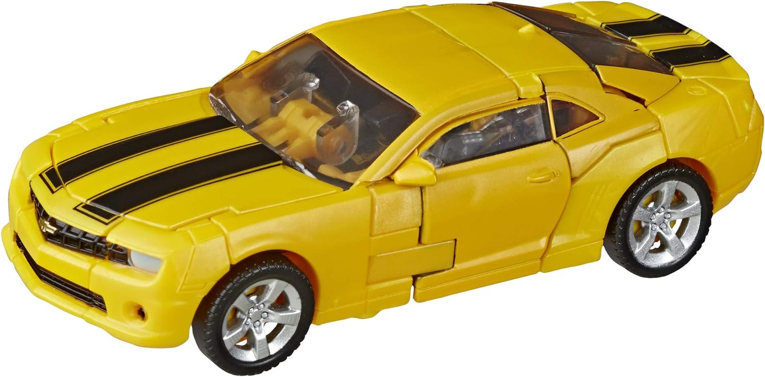 TRANSFORMERS TOYS STUDIO SERIES 49 DELUXE CLASS MOVIE 1 BUMBLEBEE FIGURA DE ACCIÓN - NIÑOS DE 8 AÑOS EN ADELANTE, 4.5' - 3