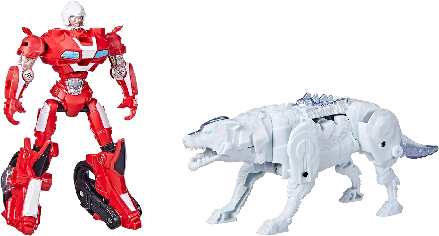 TRANSFORMERS: RISE OF THE BEASTS MOVIE, BEAST ALLIANCE, BEAST COMBINERS, PAQUETE DE 2 JUGUETES ARCEE Y SILVERFANG - 1