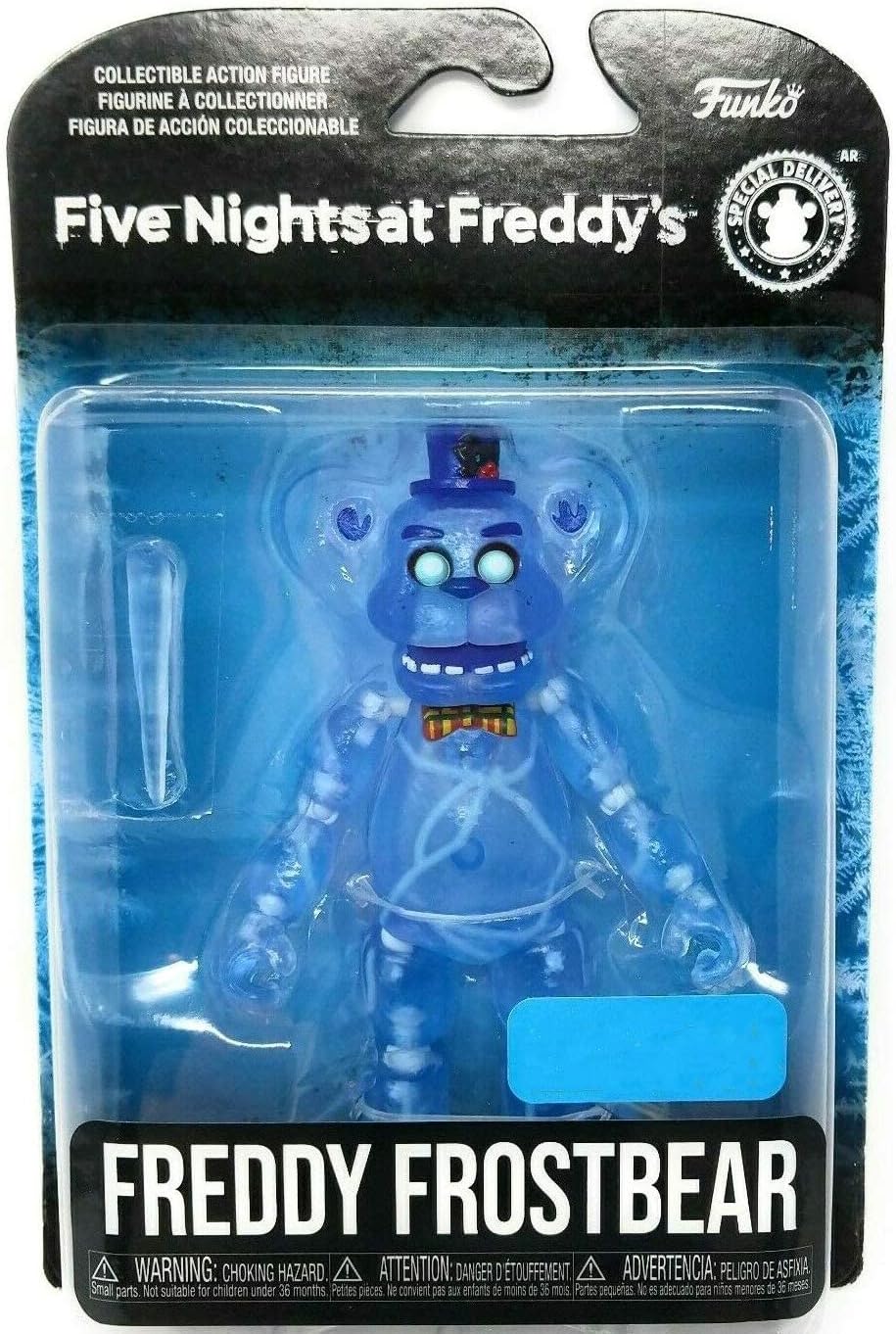 FIGURA DE ACCIÓN DE FIVE NIGHTS AT FREDDY, ARTICULATED FREDDY FROSTBEAR DE 5 PULGADAS - 1