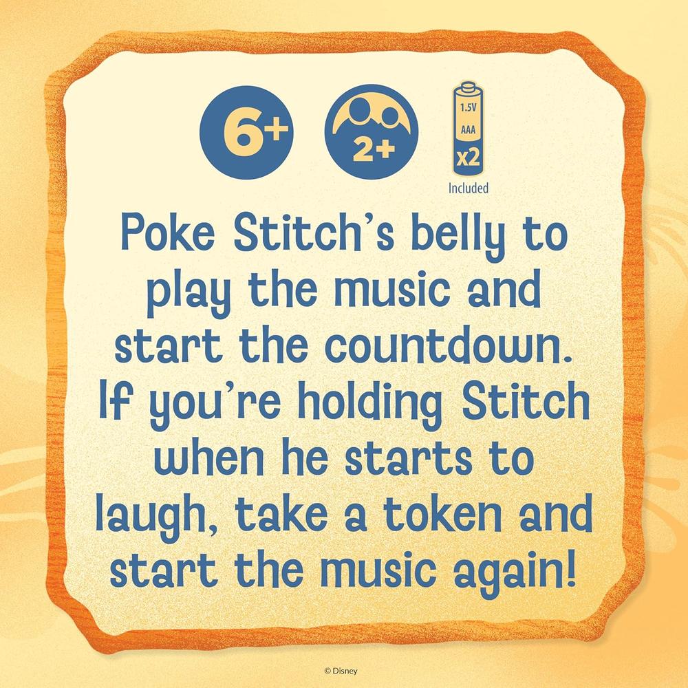 STITCH | JUEGO DE DADOS FAMILIAR LAUGHING STITCH - 3