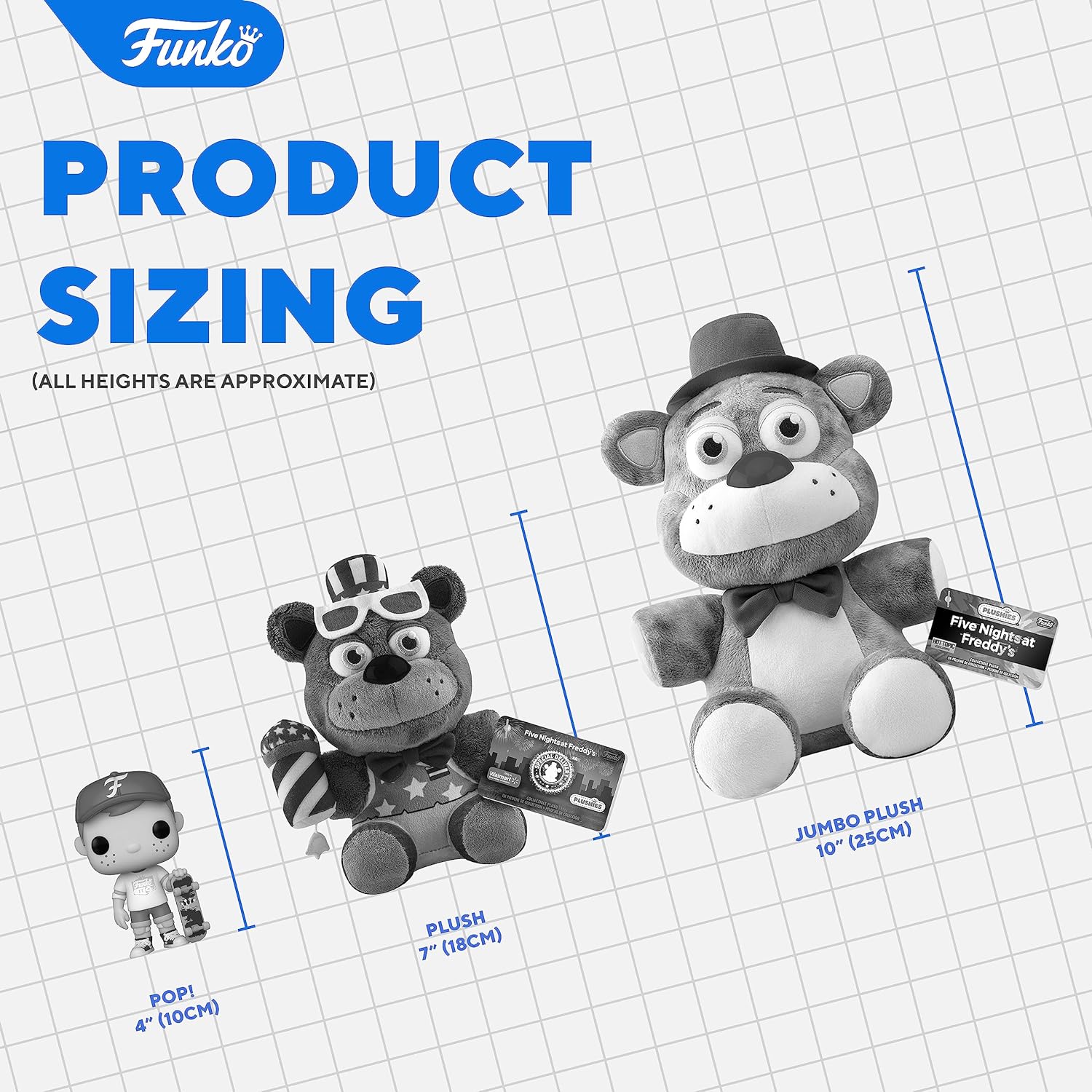 FUNKO FELPA: FIVE NIGHTS AT FREDDY'S (FNAF) PIZZA SIM: ROCKSTAR FOXY - SIMULADOR DE PIZZA FNAF - PELUCHE SUAVE COLECCIONABLE - 4