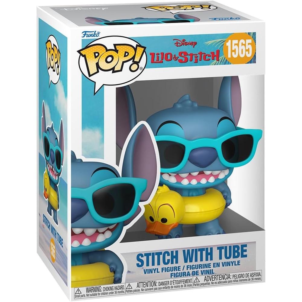 FUNKO POP | FUNKO DE STITCH CON SALVAVIDAS DE PATITO (PRODUCTO OFICIAL) - 1