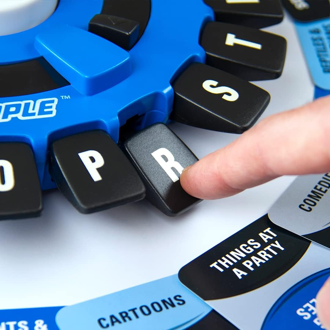 USAOPOLY TAPPLE JUEGO DE PALABRAS, JUEGO DE MESA DE RITMO RÁPIDO, ELIGE UNA CATEGORÍA Y CARRERA CONTRA EL TIEMPO - 4