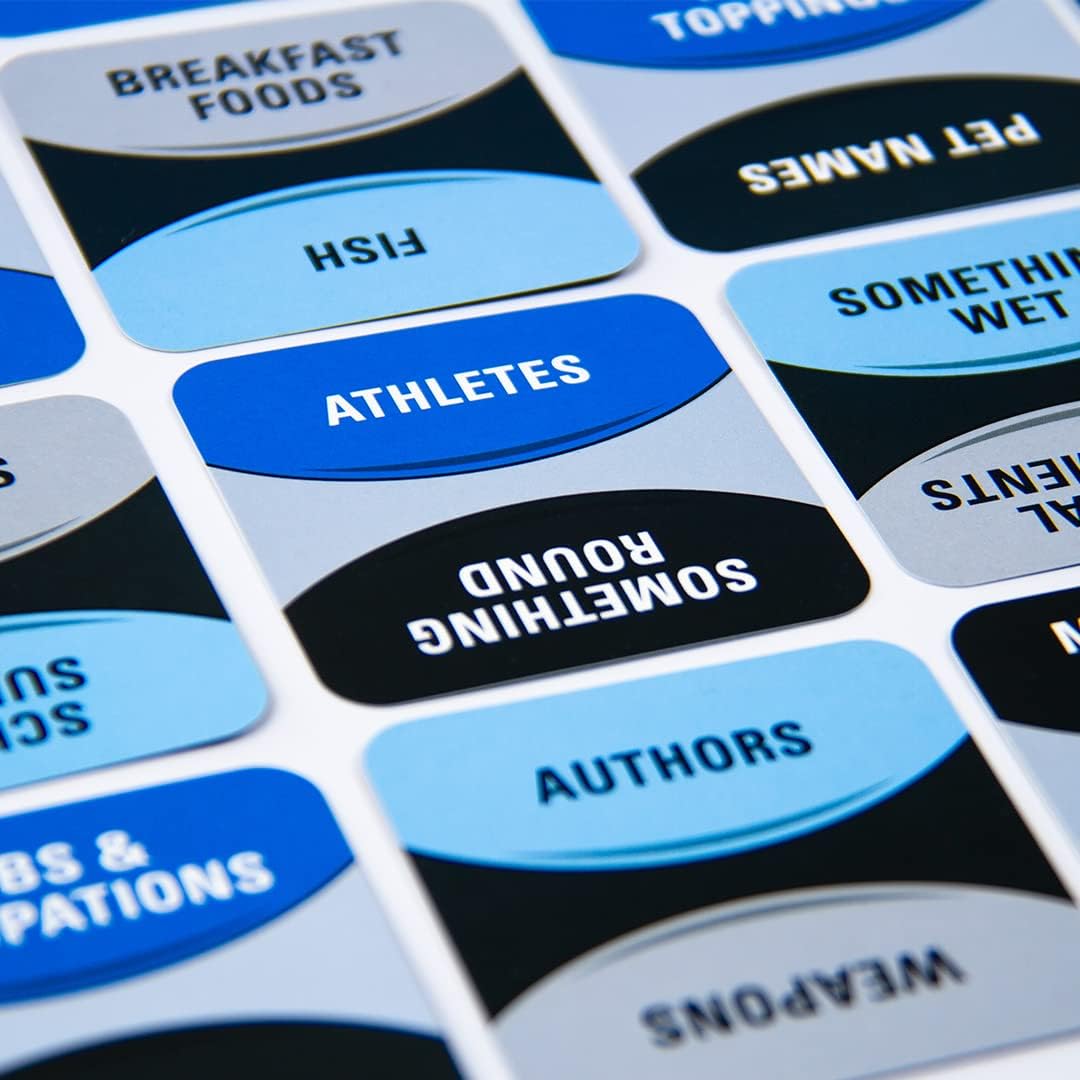 USAOPOLY TAPPLE JUEGO DE PALABRAS, JUEGO DE MESA DE RITMO RÁPIDO, ELIGE UNA CATEGORÍA Y CARRERA CONTRA EL TIEMPO - 5