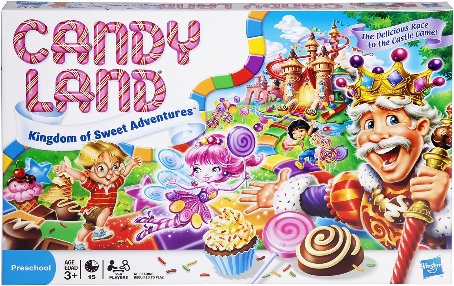 JUEGO CANDY LAND: THE WORLD OF SWEETS (EXCLUSIVO DE AMAZON), ROJO - 1