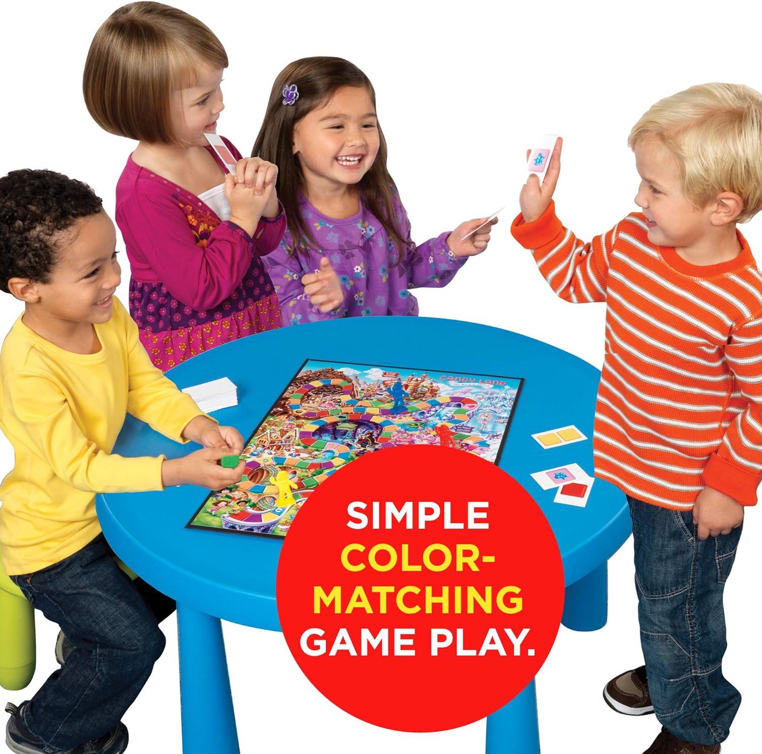 JUEGO CANDY LAND: THE WORLD OF SWEETS (EXCLUSIVO DE AMAZON), ROJO - 3