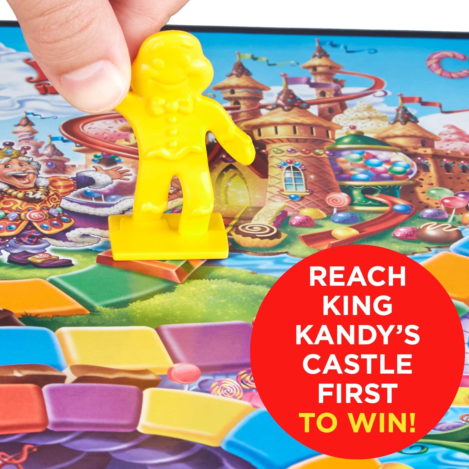 JUEGO CANDY LAND: THE WORLD OF SWEETS (EXCLUSIVO DE AMAZON), ROJO - 5