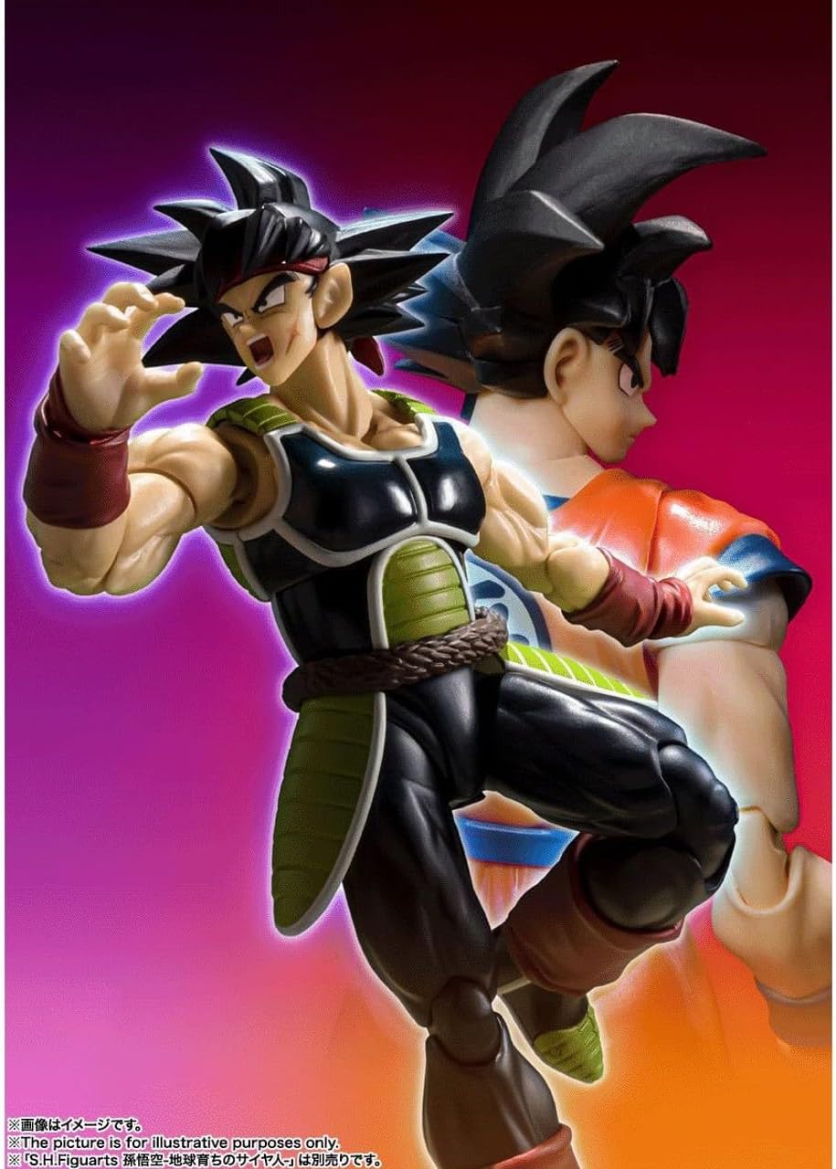 TAMASHII NATIONS - FIGURA DE ACCIÓN BARDOCK DRAGONBALL Z, S.H. FIGUARTS - 6