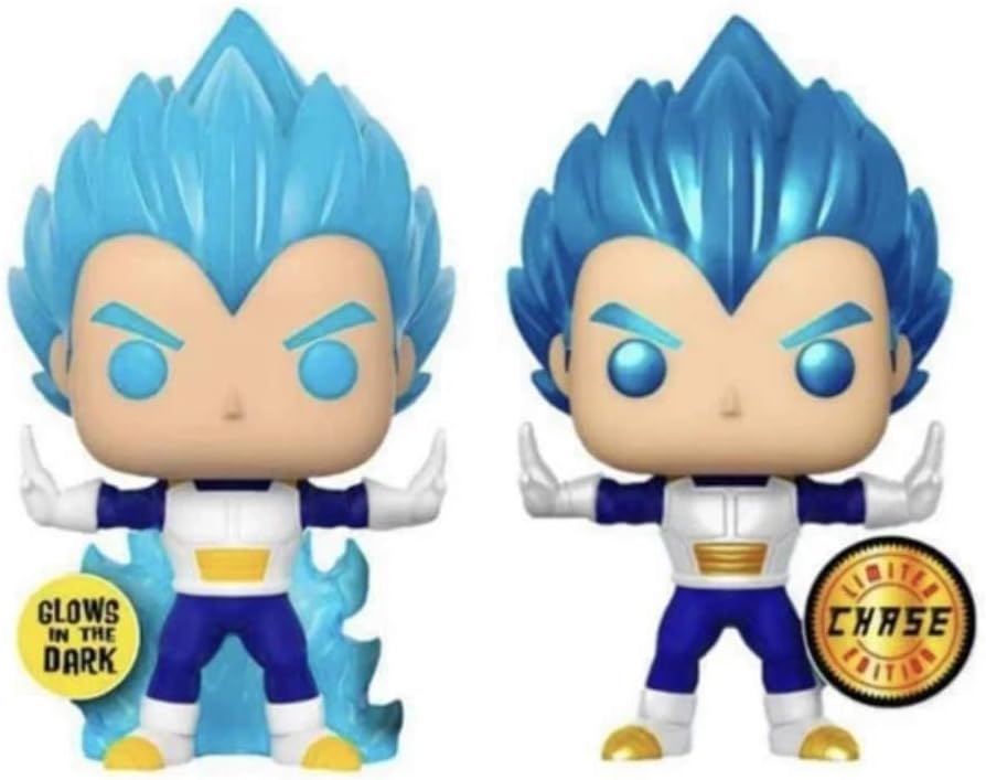FUNKO POP! ANIMATION DRAGONBALL VEGETA POWERING UP GLOW IN DARK EXCLUSIVE #713 - 2