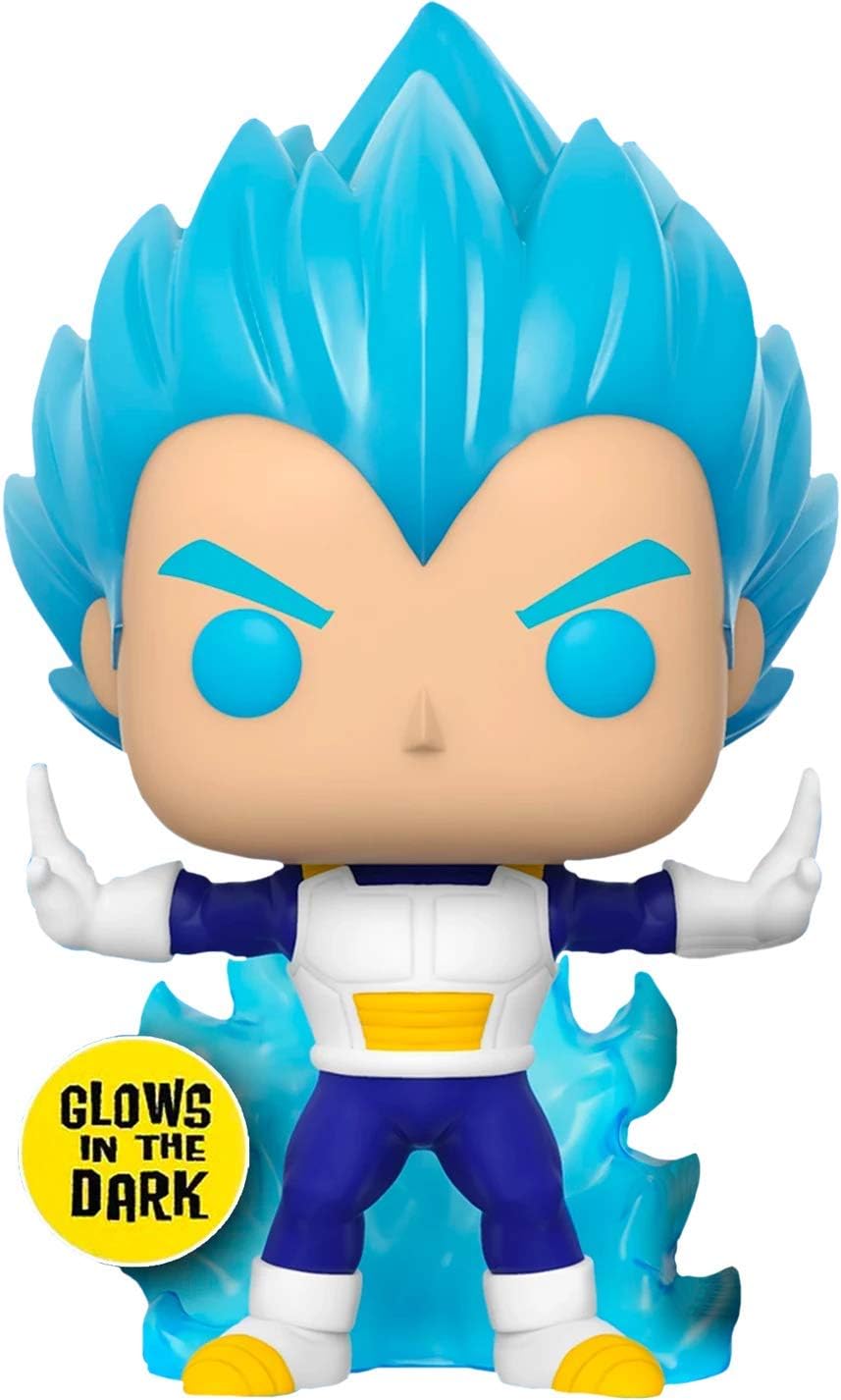 FUNKO POP! ANIMATION DRAGONBALL VEGETA POWERING UP GLOW IN DARK EXCLUSIVE #713 - 3