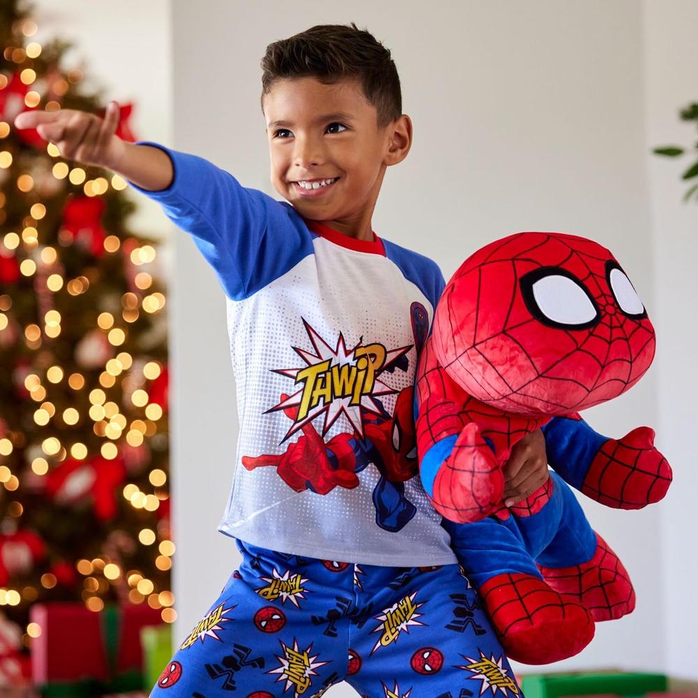 PELUCHE DORMIDO SUAVE Y ABRAZABLE GRANDE DE MARVEL | SPIDEY - 2