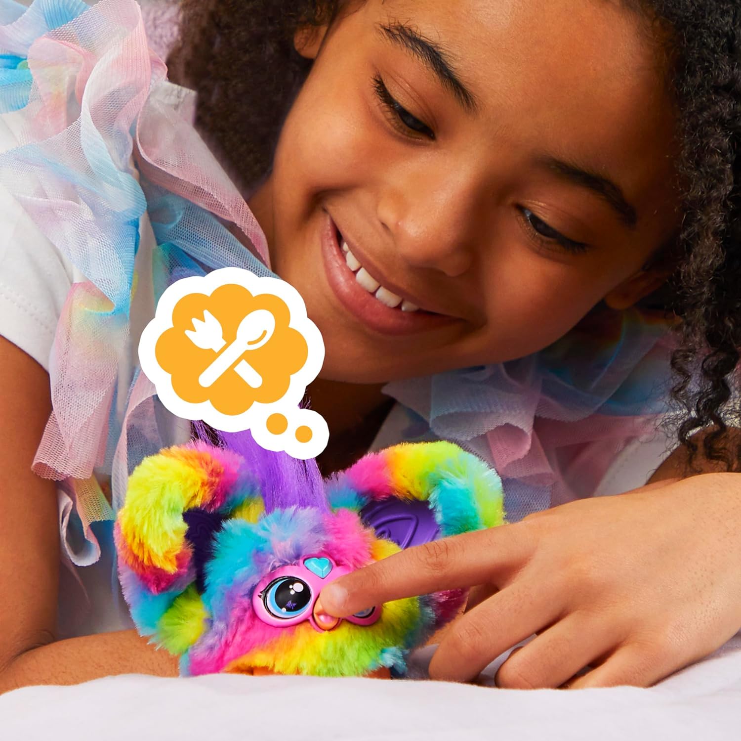 FURBY FURBLETS RAY-VEE MINI FRIEND,MÁS DE 45 SONIDOS,MÚSICA ELECTRÓNICA Y FRASES,JUGUETES DE PELUCHE PARA NIÑAS Y NIÑOS DE 6 AÑOS - 4