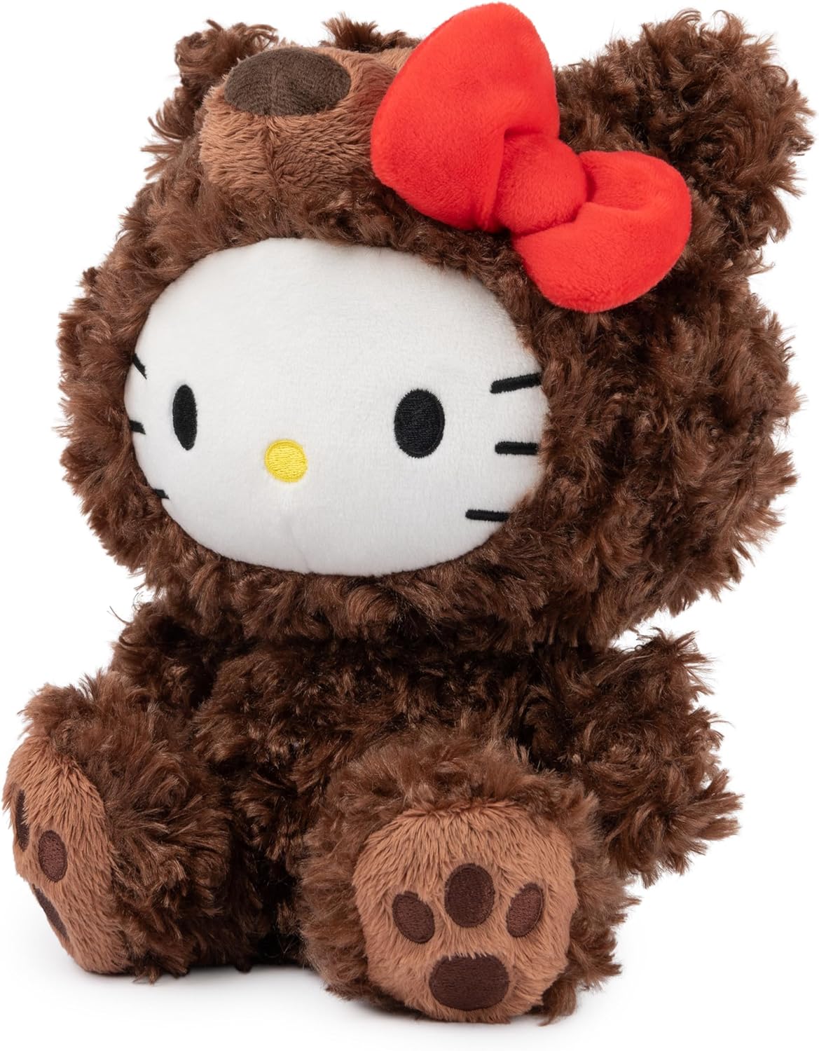 GUND SANRIO HELLO KITTY PHILBIN - OSO DE PELUCHE DE PELUCHE DE ALTA CALIDAD PARA EDADES DE 1 AÑO EN ADELANTE, MARRÓN, 10 PULGADAS - 5