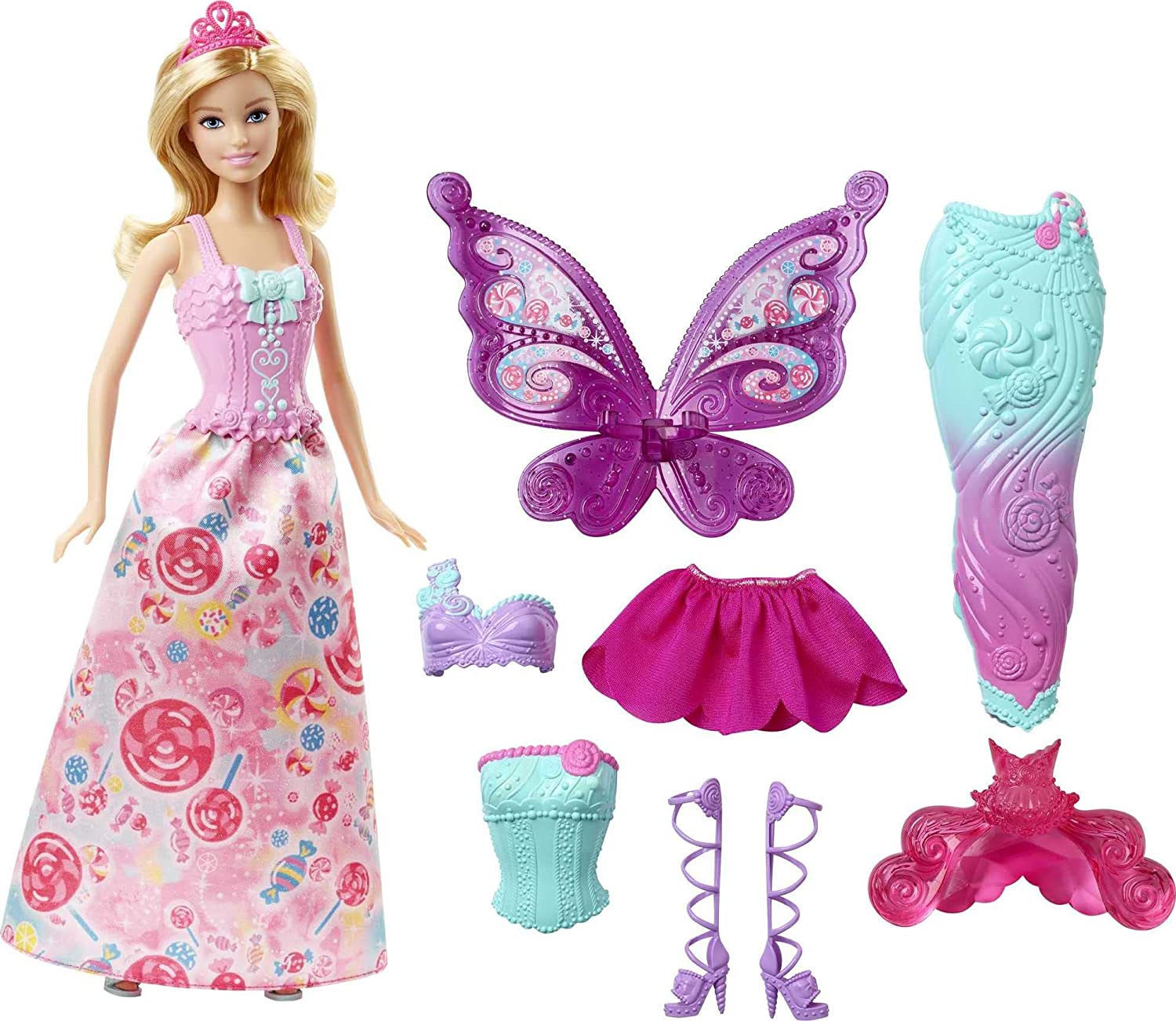 BARBIE HADAS MUÑECA BARBIE PARA DISFRAZAR - 1