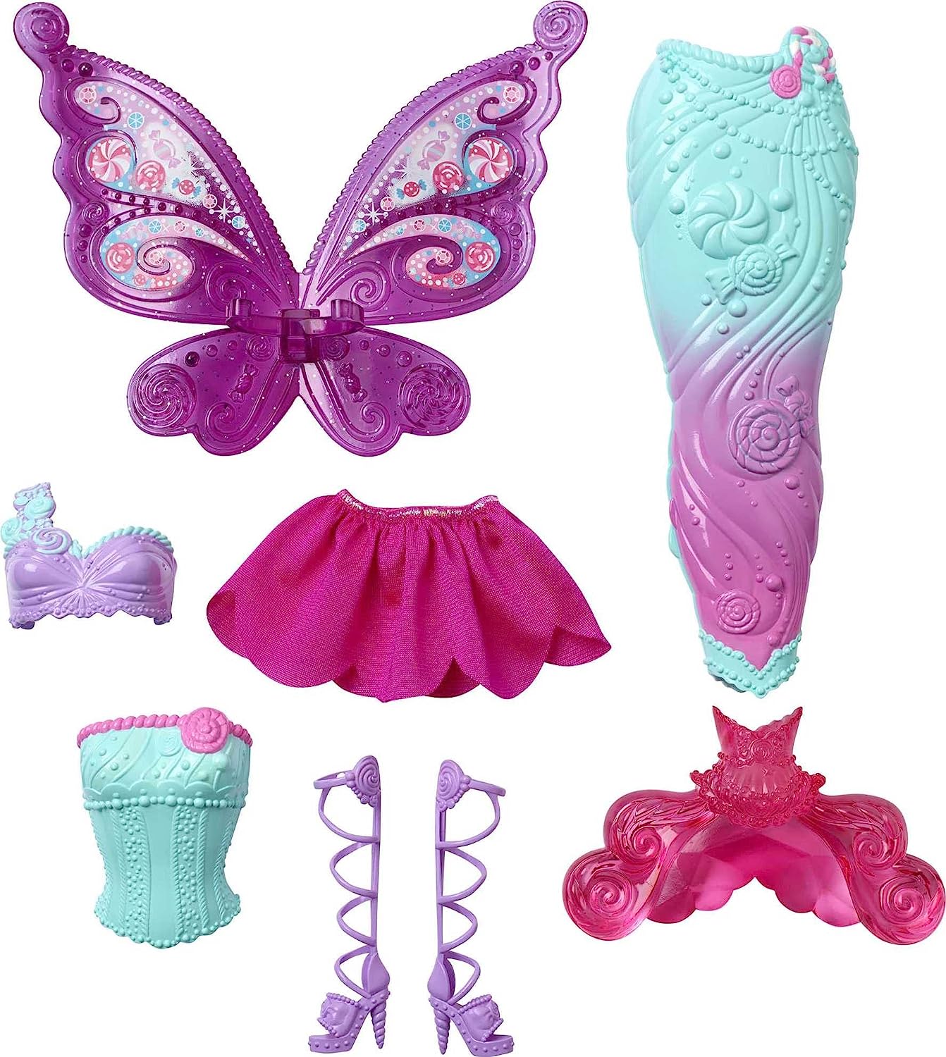 BARBIE HADAS MUÑECA BARBIE PARA DISFRAZAR - 4
