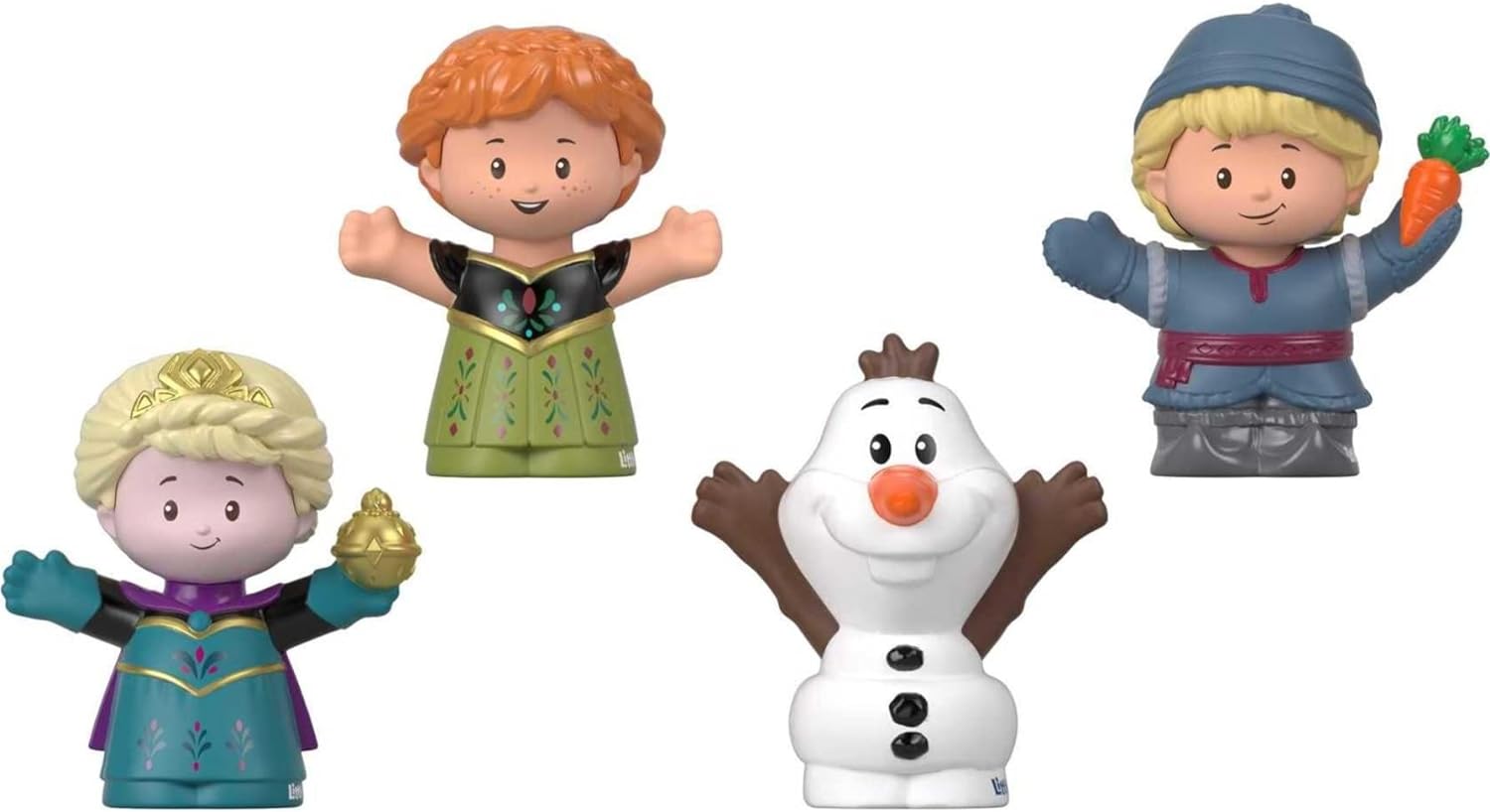 FISHER-PRICE DISNEY FROZEN ELSA Y FRIENDS DE LITTLE PEOPLE - 1