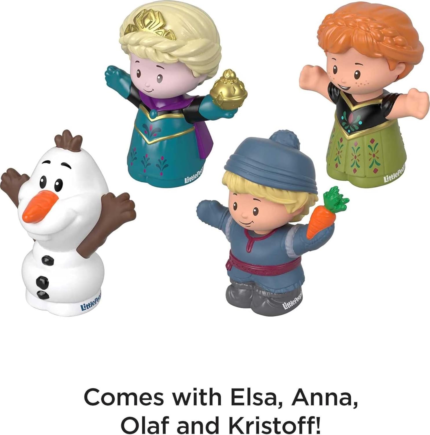 FISHER-PRICE DISNEY FROZEN ELSA Y FRIENDS DE LITTLE PEOPLE - 2