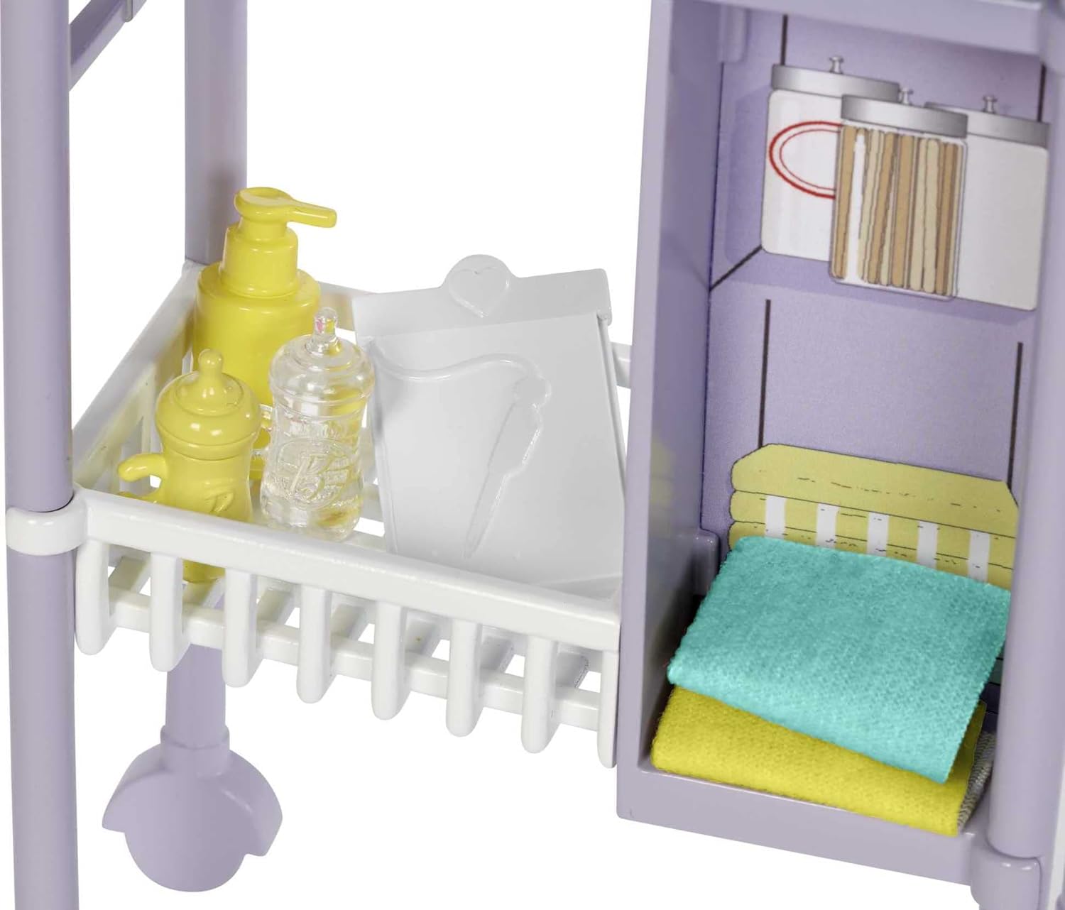 BARBIE BABY DOCTOR PLAYSET, 2 MUÑECAS INFANTILES, MESA DE EXAMEN, ESTETOSCOPIO, GRÁFICO Y MÓVIL PARA NIÑO DE 3 AÑOS A MAS - 4