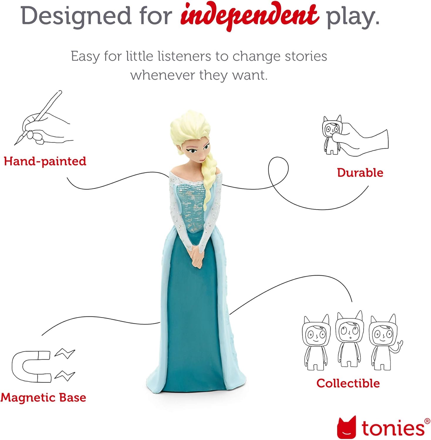 TONIES ELSA AUDIO PLAY PERSONAJE DE FROZEN DE DISNEY - 3