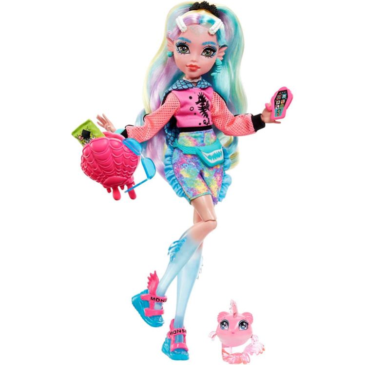 MONSTER HIGH MUÑECA AZUL LAGOONA - 1