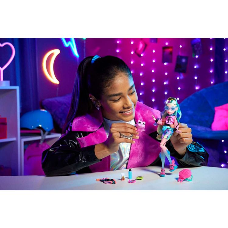 MONSTER HIGH MUÑECA AZUL LAGOONA - 3